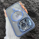Case Capa Capinha Magsafe Pro Preta Para iPhone -iPhone 16 PRO MAX ao 11
