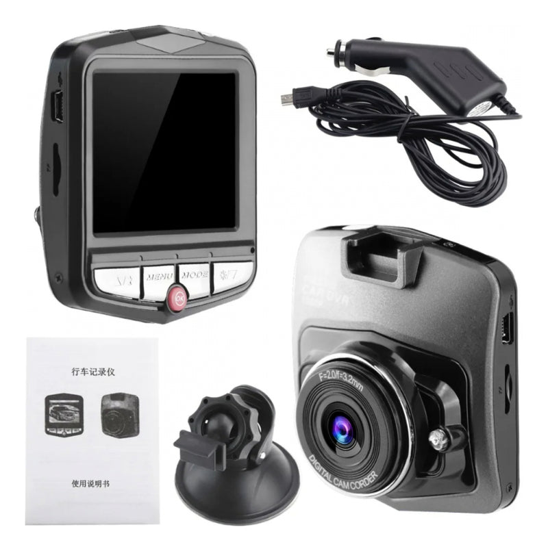 Filmadora Veicular Hd Dvr Gravação Noturna/diurno Tela Lcd Gravaçao Noturna/diurno/entrada Card/tela De Lcd