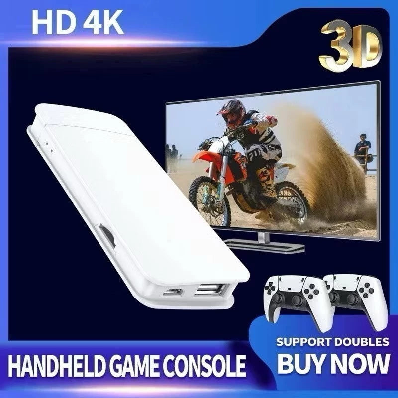 Novo Game Stick M15 20 Mil Jogos Retrô + 2 Controles Sem Fio